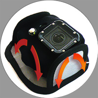 apco magnetic go pro mount paramotoring accessories